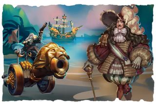 Sea of Legends art from the Kickstarter campaign page.